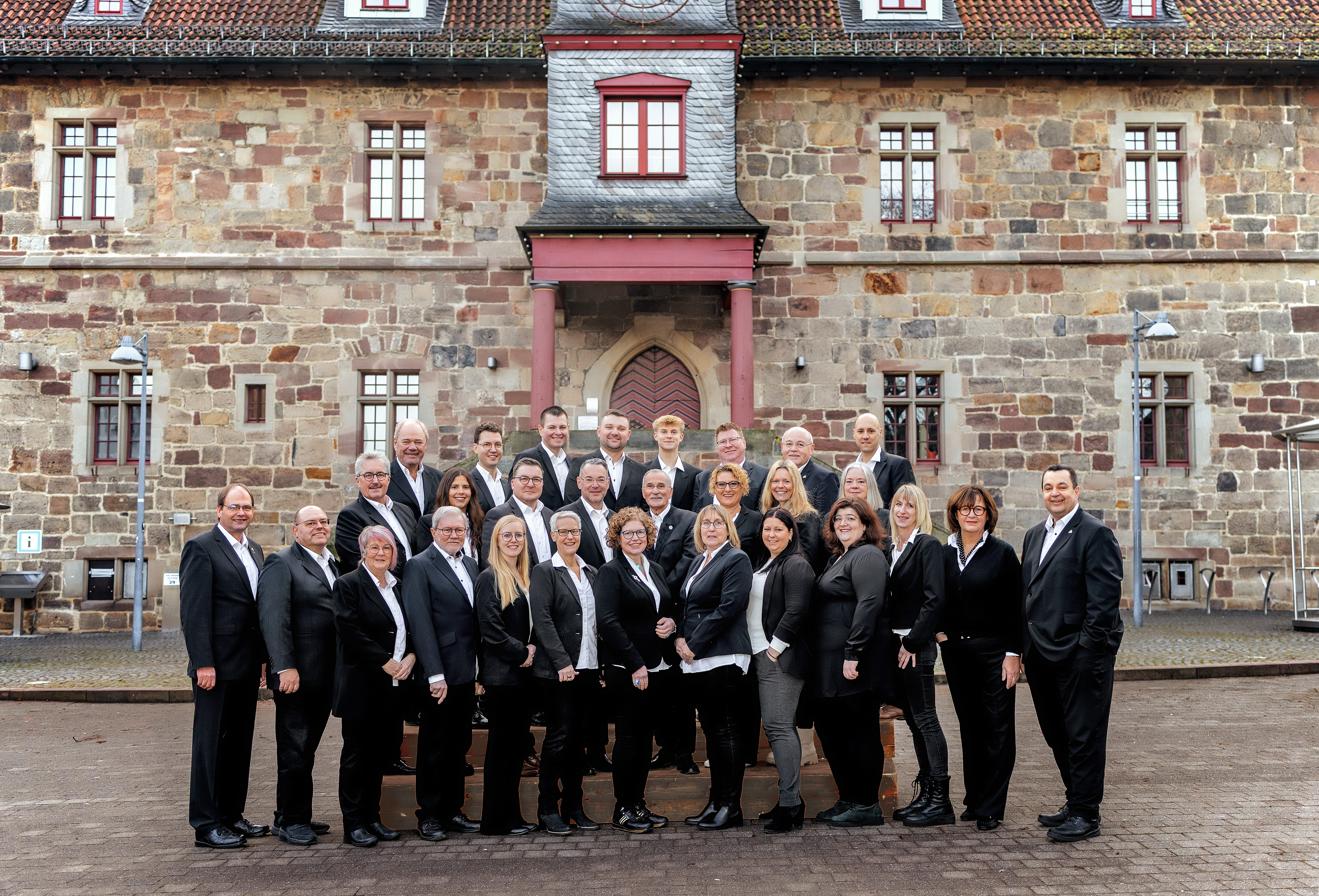 Gruppenbild mit CDU-Kandidatinnen und Kandidaten, die bei der Kommunalwahl am 15. M�rz w�hlbar sind. Die weiteren Bewerberinnen und Bewerber unterst�tzen mit ihren Kandidaturen den CDU-Wahlvorschlag. (Foto: Aurelia Schulz)